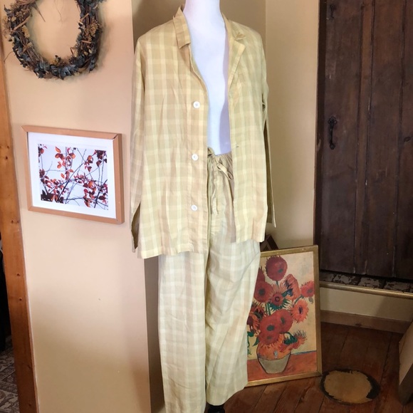 VINTAGE 60’s Mens sz Large Ron Chereskin Plaid PJs - Picture 3 of 14